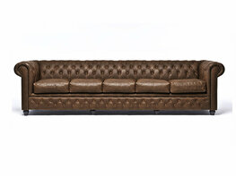 Chesterfield Bank Vintage C0869 | 5-zits | 12 jaar garantie