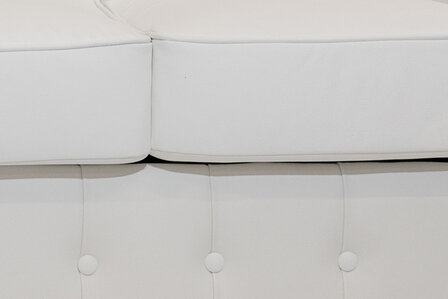 Chesterfield Fauteuil Class Leer | Wit | 12 jaar garantie