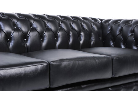 Chesterfield Original Zwart 1 + 1 + 3 zits