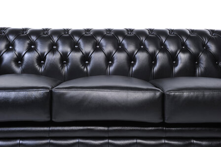 Chesterfield Original Zwart 1 + 1 + 3 zits