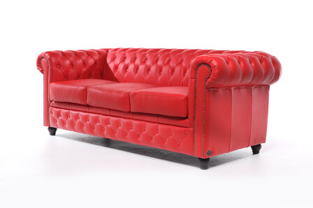 Chesterfield Original Rood 2 + 3 zits