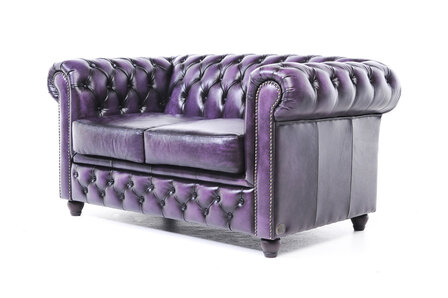 Chesterfield Original Antiek Paars 1 + 2 + 3 zits