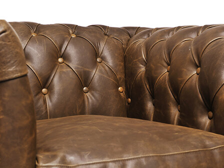 Chesterfield Fauteuil Vintage Alabama C1059 | 12 jaar garantie