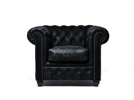 Chesterfield Fauteuil Vintage C0871 | 12 jaar garantie