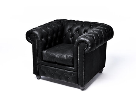 Chesterfield Fauteuil Vintage C0871 | 12 jaar garantie