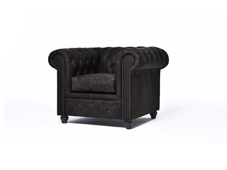 Chesterfield Fauteuil Vintage C0936 | 12 jaar garantie