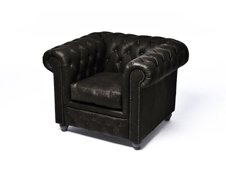 Chesterfield Fauteuil Vintage C0936 | 12 jaar garantie