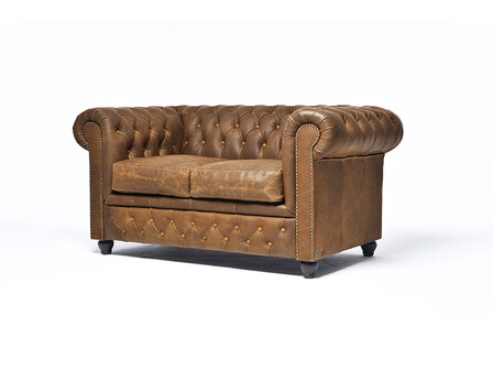 Chesterfield Bank Vintage Alabama C1059 | 2-zits | 12 jaar garantie