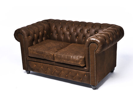 Chesterfield Bank Vintage C0869 | 2-zits | 12 jaar garantie
