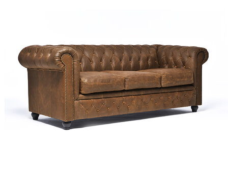 Chesterfield Bank Vintage Alabama C1059 | 3-zits | 12 jaar garantie