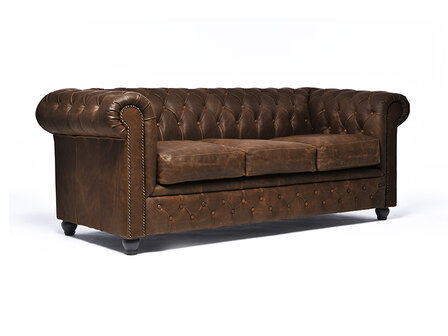 Chesterfield Bank Vintage C0869 | 3-zits | 12 jaar garantie