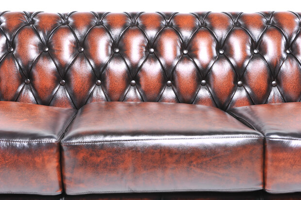 Chesterfield Original Antiek Bruin 1 + 1 + 3 zits