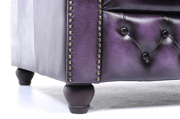 Chesterfield Original Antiek Paars 1 + 2 + 3 zits