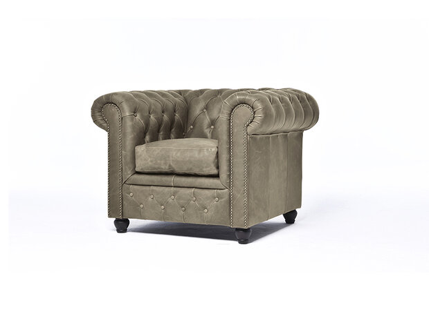 Chesterfield Fauteuil Vintage Alabama C1057 | 12 jaar garantie