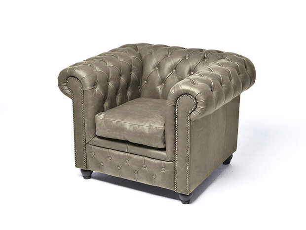 Chesterfield Fauteuil Vintage Alabama C1057 | 12 jaar garantie