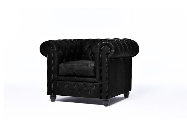 Chesterfield Fauteuil Vintage C0871 | 12 jaar garantie