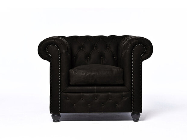 Chesterfield Fauteuil Vintage C0936 | 12 jaar garantie