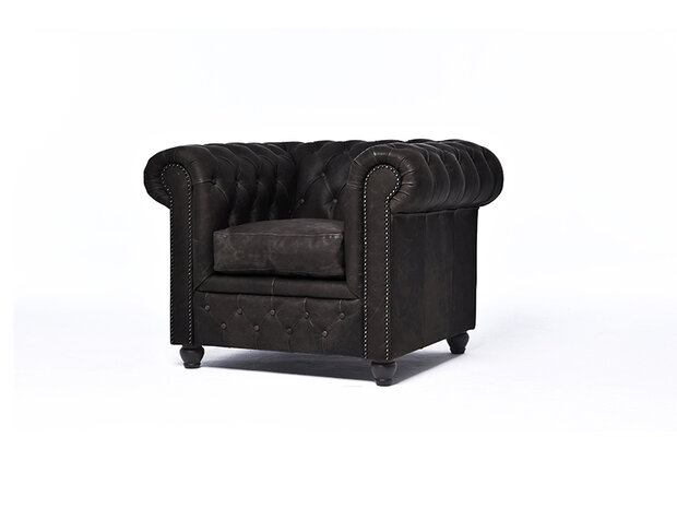 Chesterfield Fauteuil Vintage C0936 | 12 jaar garantie