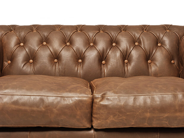 Chesterfield Bank Vintage Alabama C1059 | 2-zits | 12 jaar garantie