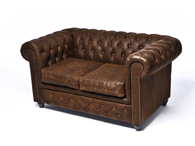 Chesterfield Bank Vintage C0869 | 2-zits | 12 jaar garantie