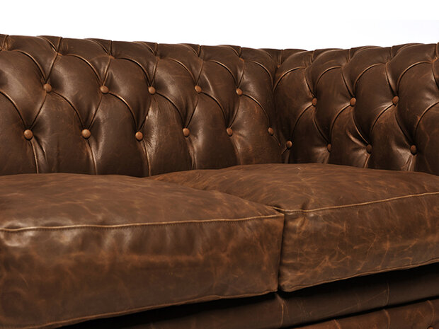 Chesterfield Bank Vintage C0869 | 2-zits | 12 jaar garantie