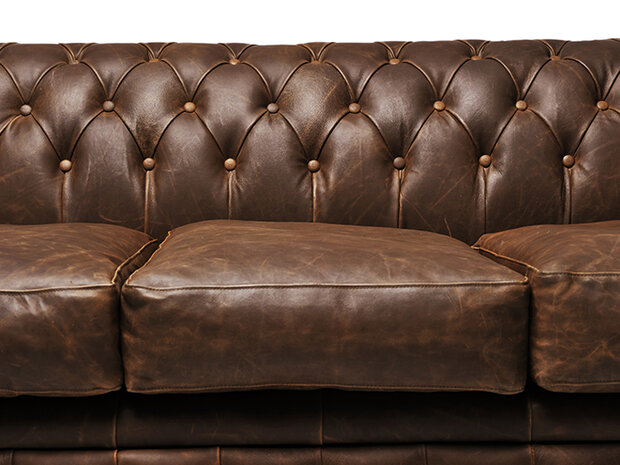 Chesterfield Bank Vintage C0869 | 3-zits | 12 jaar garantie