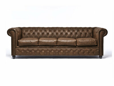 Chesterfield Bank Vintage C0869 | 4-zits | 12 jaar garantie