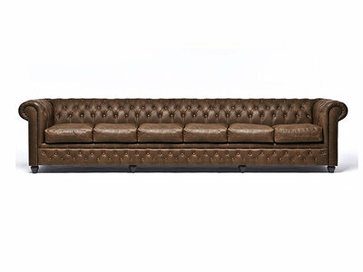 Chesterfield Bank Vintage C0869 | 6-zits | 12 jaar garantie