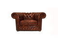 Chesterfield Fauteuil First Class Leer | Cloudy Karamel | 12 jaar garantie