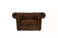 Chesterfield Fauteuil First Class Leer | Cloudy Licht Bruin | 12 jaar garantie