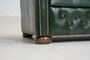 Chesterfield Fauteuil First Class Leer | Cloudy Groen | 12 jaar Garantie_