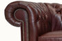 Chesterfield Fauteuil First Class Leer | Cloudy Rood | 12 jaar Garantie_