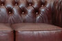 Chesterfield Fauteuil First Class Leer | Cloudy Rood | 12 jaar Garantie_