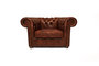 Chesterfield Fauteuil Class Leer | Cloudy Karamel | 12 jaar garantie_