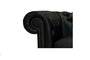 Chesterfield Fauteuil First Class Leer | Mat Zwart | 12 jaar garantie_